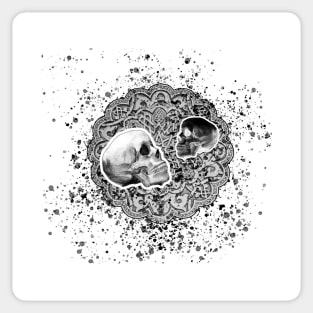 Acient skulls Sticker